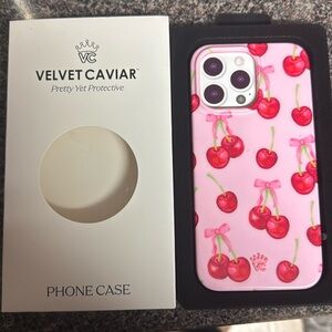 15 pro max velvet caviar